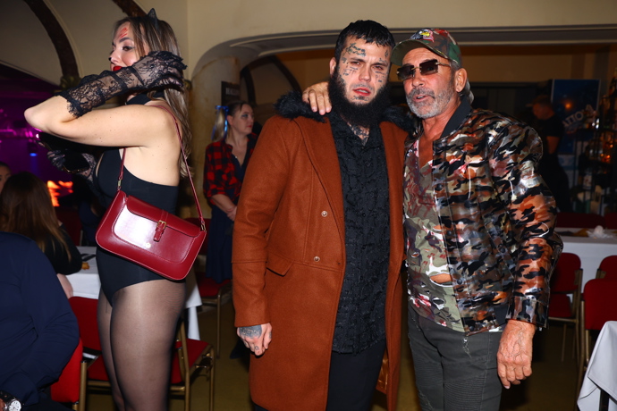 Leo Beránek s otcem. 