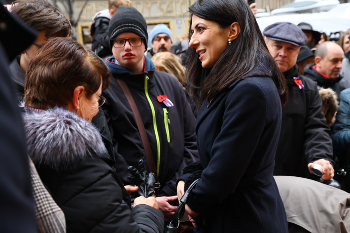 Markéta Pekarová Adamová na Národní třídě.