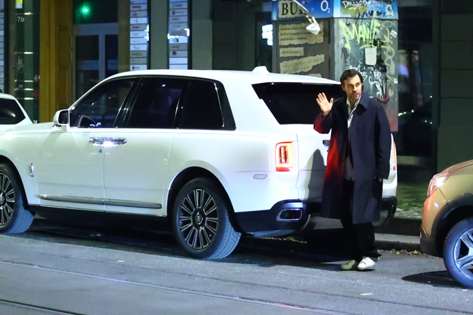 Leoš Mareš na odchodu. 