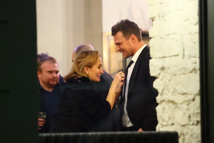 Monika Absolonová byla samý úsměv. 