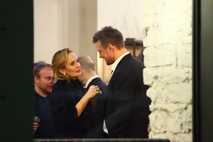 Vojta Dyk a Monika Absolonová. 