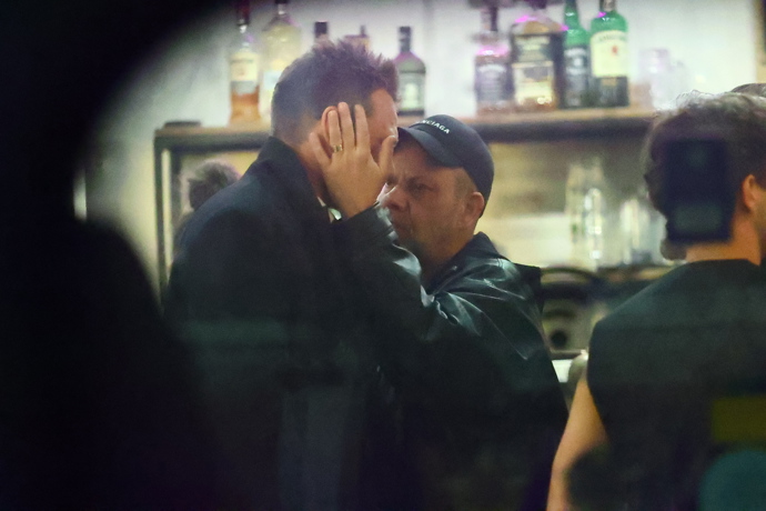 Vojta Dyk si party užíval. 