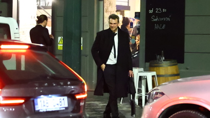 FOTO: Vojta Dyk na odchodu.