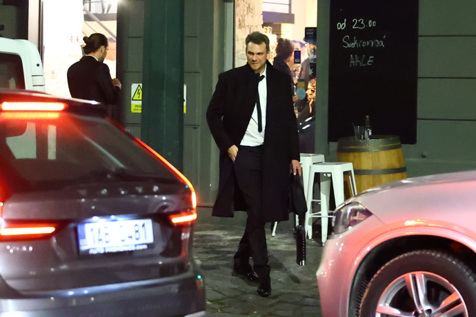 Vojta Dyk na odchodu. 