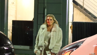 FOTO: Lucie Borhyová na odchodu.