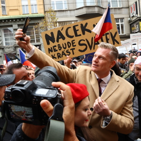 Nezapomněl si udělat selfie.