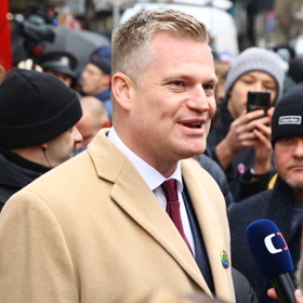 Filip Turek byl odklizen na ministerstvo životního prostředí.