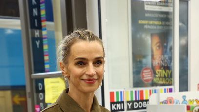 FOTO: Vysmátá herečka Ivana Jirešová.