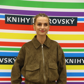 Herečka Ivana Jirešová.