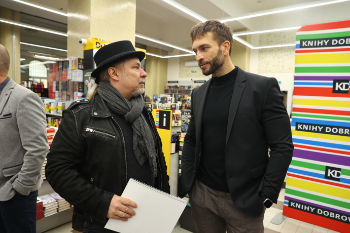 Petr Kolář s Jakubem Mádlem.