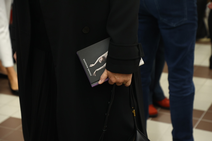 Kateřina Kornová byla celá v černém.