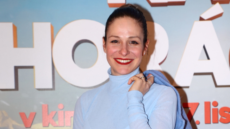 Herečka Veronika Khek Kubařová.