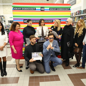 Křest kalendáře Muže roku 2025.