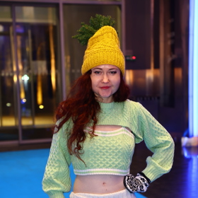 Eva Toulová na premiéře filmu Na horách. 