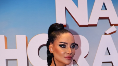 FOTO: Andrea Pomeje vynesla černý model.