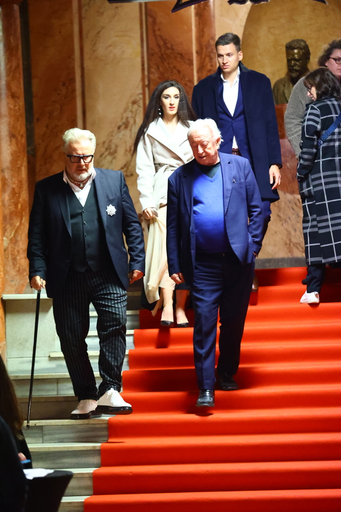 Jiří Lábus na premiéře komedie Milion.