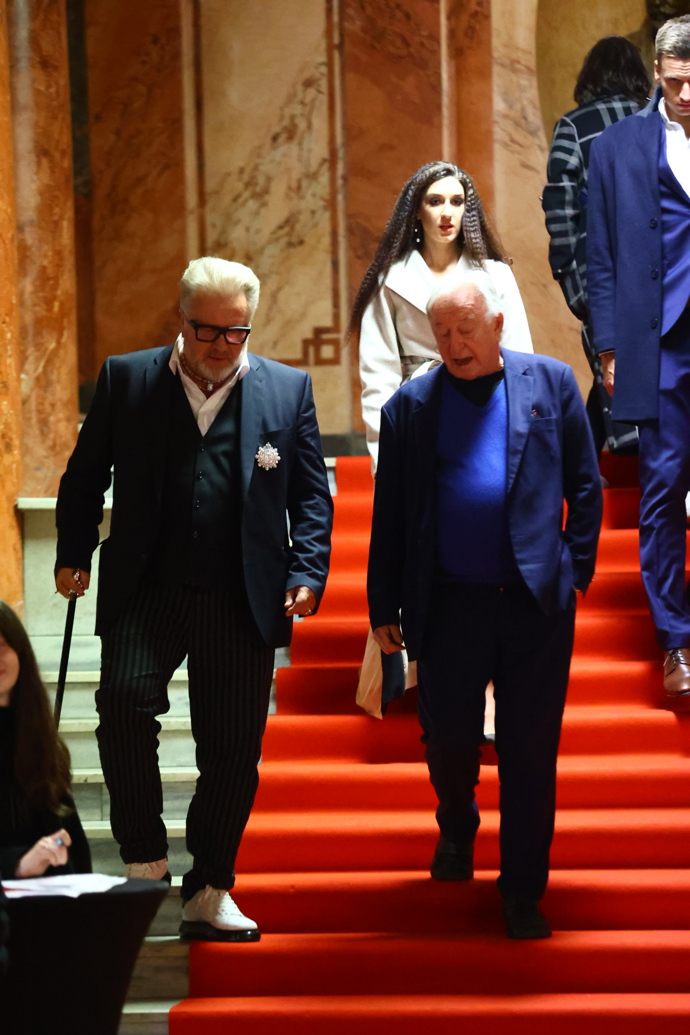 Jiří Lábus na premiéře komedie Milion.