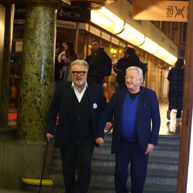 Jiří Lábus na premiéře komedie Milion.