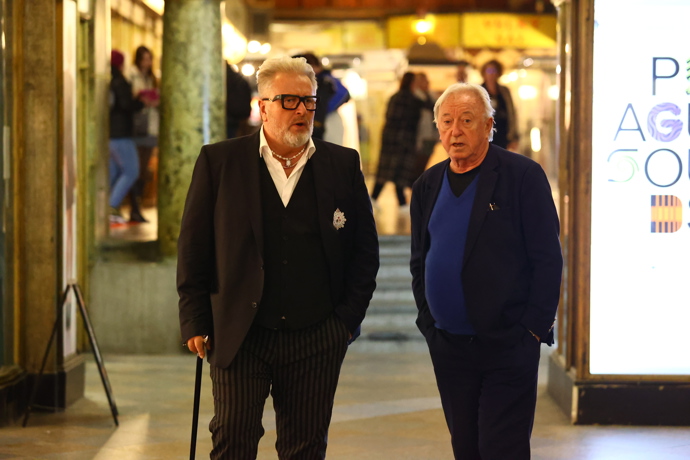 Jiří Lábus na premiéře komedie Milion.