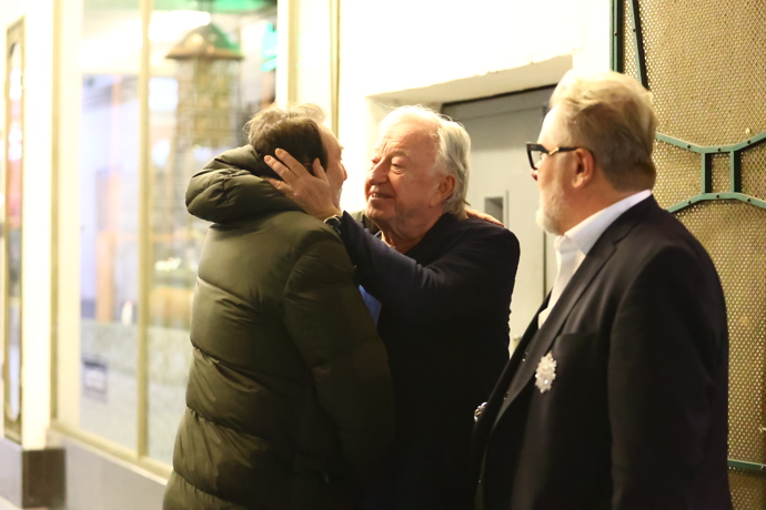 Jiří Lábus na premiéře komedie Milion.