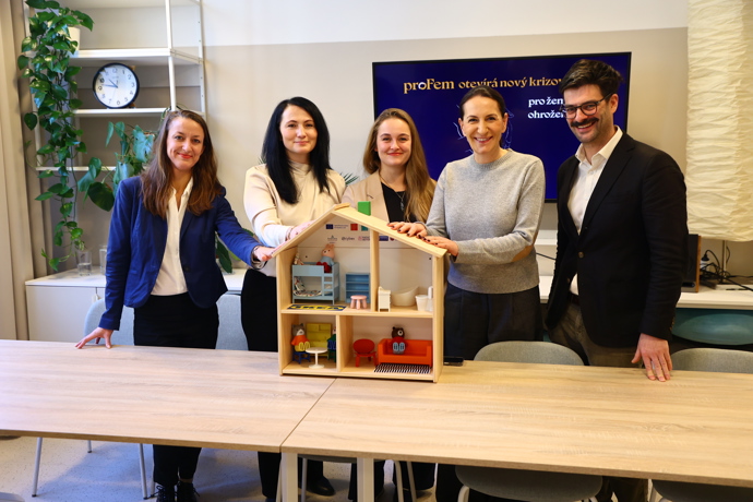 Představení krizového bytu organizace proFem.