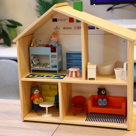 Model nového krizového bytu.