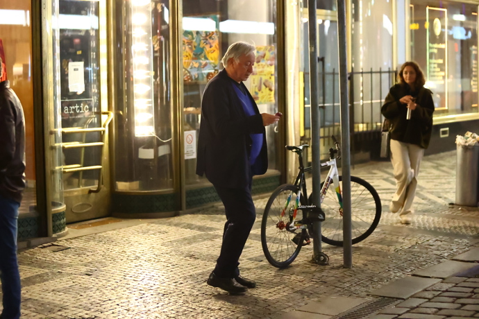 Jiří Lábus na premiéře komedie Milion.