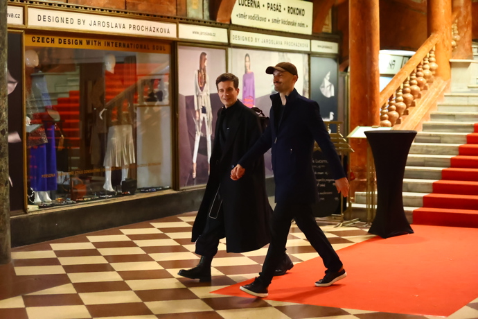 Party po slavnostní premiéře filmu Milion.