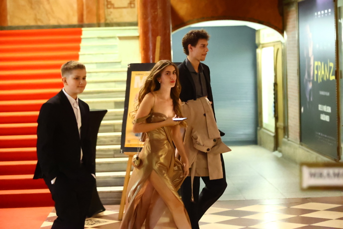 Party po slavnostní premiéře filmu Milion.