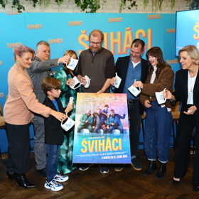 Herci z filmu Šviháci. 