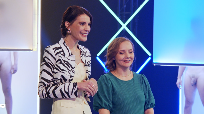 Monika Timková, vždy přivýběru pomáhá.