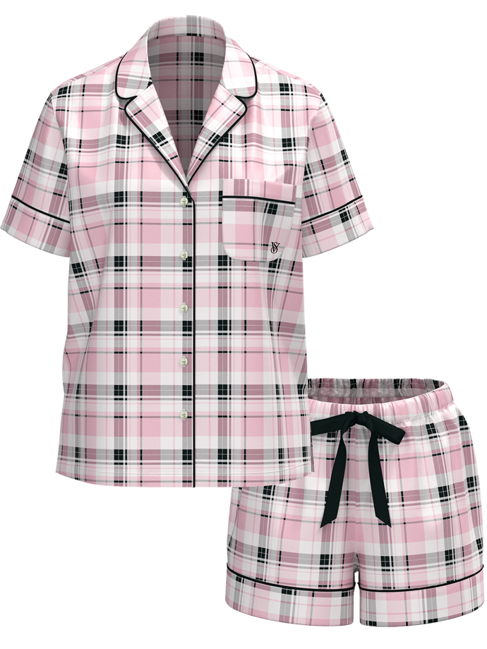 Flanelové pyžamo s kraťasy, Victoria's Secret, 2000 Kč