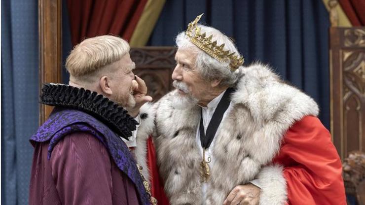 Petr Nárožný a David Novotný v pohádce Klíč svatého Petra