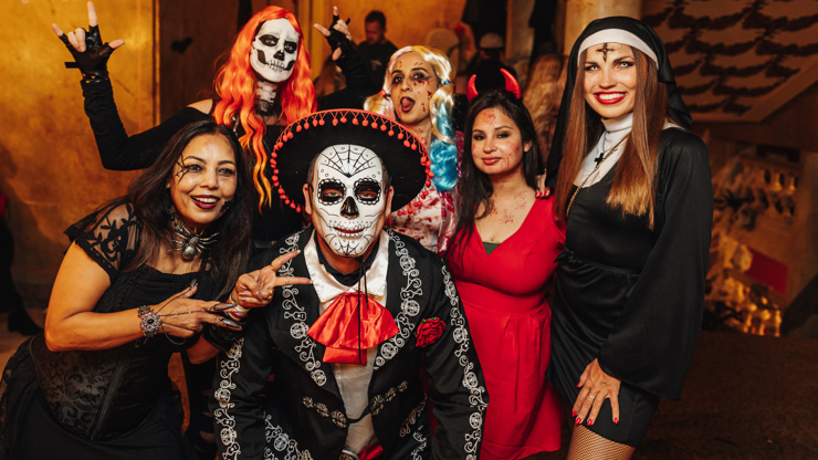 Wonderland Halloween v Lucerně.