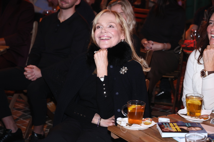 Dagmar Havlová na křtu knihy Za hranice odolnosti.