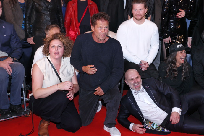 Til Schweiger na premiéře filmu Neporazitelní.