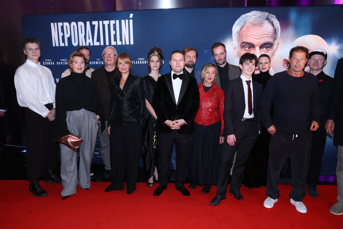 Premiéra filmu Neporazitelní.