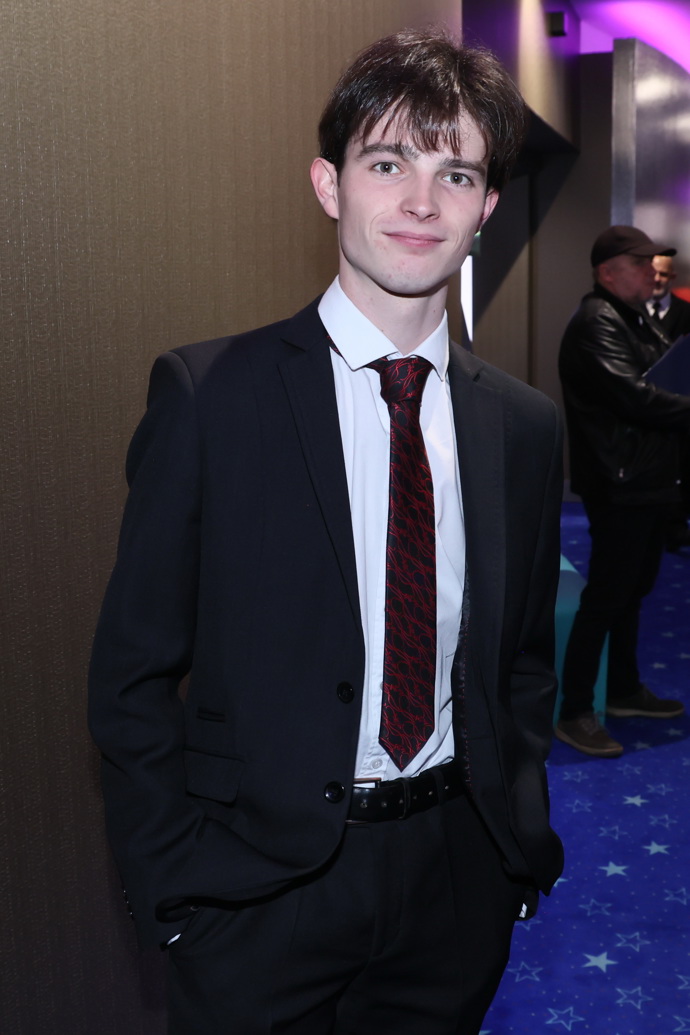 Jan Dlouhý na premiéře filmu Neporazitelní.