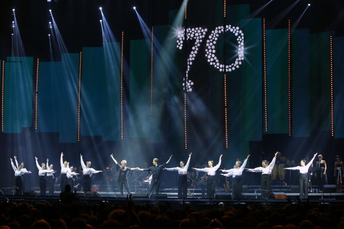 Tancovali spolu také na koncertu k Heleniným 70. narozeninám. 