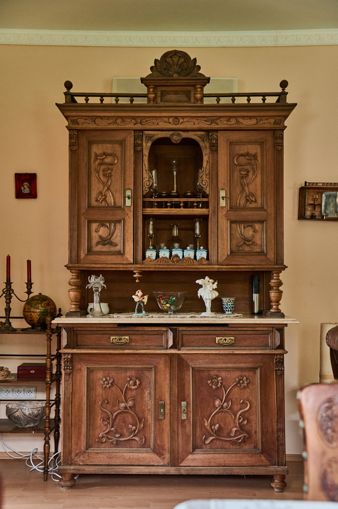 Starožitnosti mají v domě svoje místo