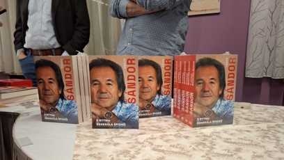 FOTO: Nová kniha Andora Šándora.