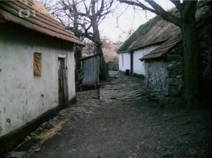 Takto vypadal dvůr ve filmu Jiřího Menzela. 