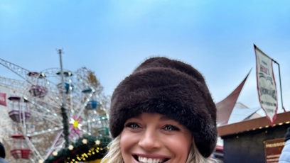 FOTO: Vychutnala si tamní svařák.