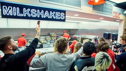 FOTO: Prodávají zde i milkshakes.