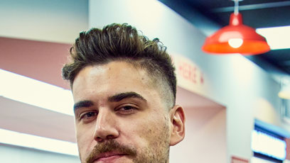 FOTO: Daniel Štrauch si vychutnával milkshake.