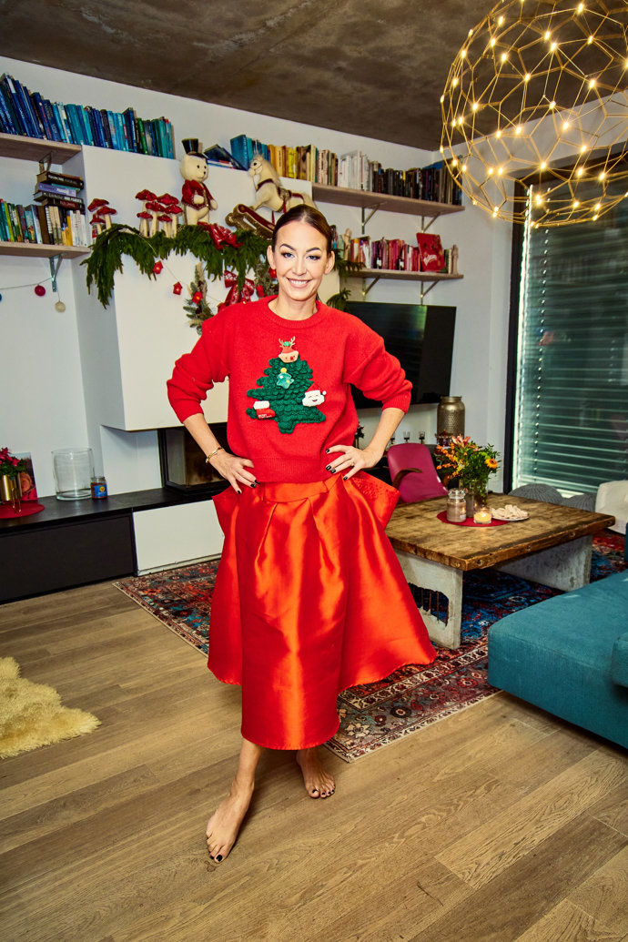 Agáta Hanychová je na Vánoce připravená.