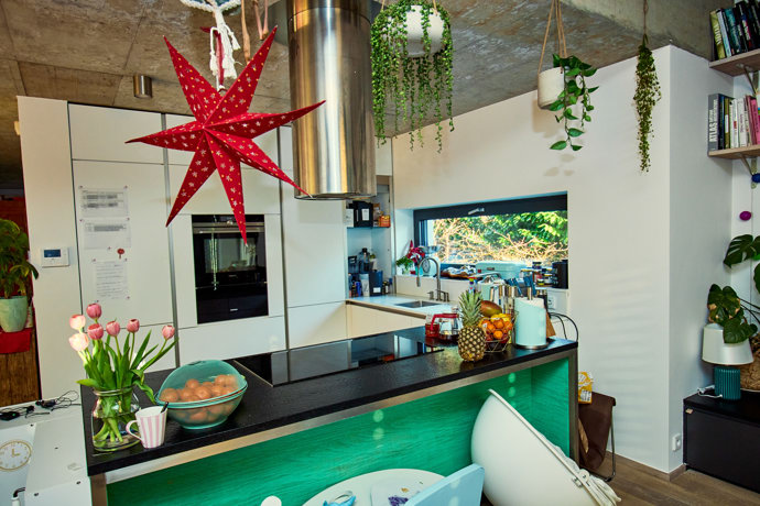 Kuchyň Agáty Hanychové.