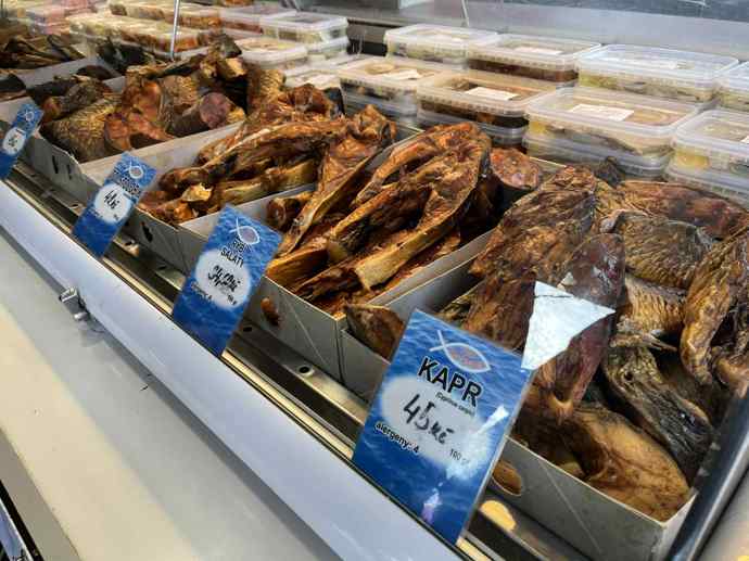 Ale i spoustu dalších rybích specialit.