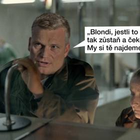 Koláž paroduje Filipa Turka.