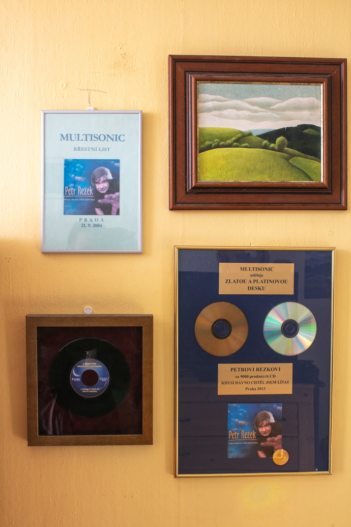 Ocenění Zlatá a Platinová deska od Multisonicu za velké množství prodaných desek